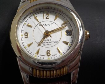 ⌚️(TESTED) 80s,Avanti Watch, Vintage Avanti Ladies Wrist Watch (0080) Quartz--water  main image 3
