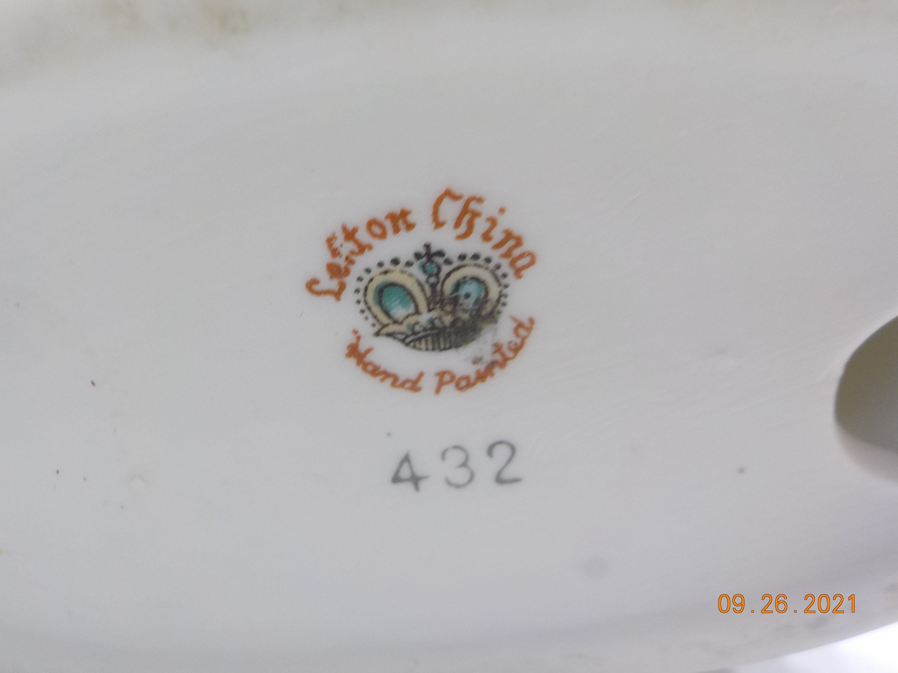 Vintage Lefton China 432--angel Cherub Figurine (34-3) Hand