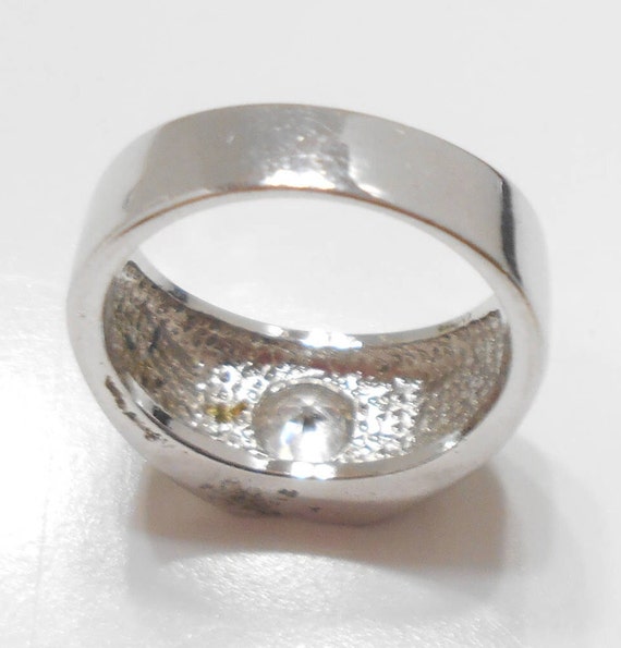 Vintage RSC Cubic Zirconia Mens Ring (637) Size 10 1/2 - Etsy Vintage RSC Cubic Zirconia Mens Ring (637) Size 10 1/2 - Etsy
