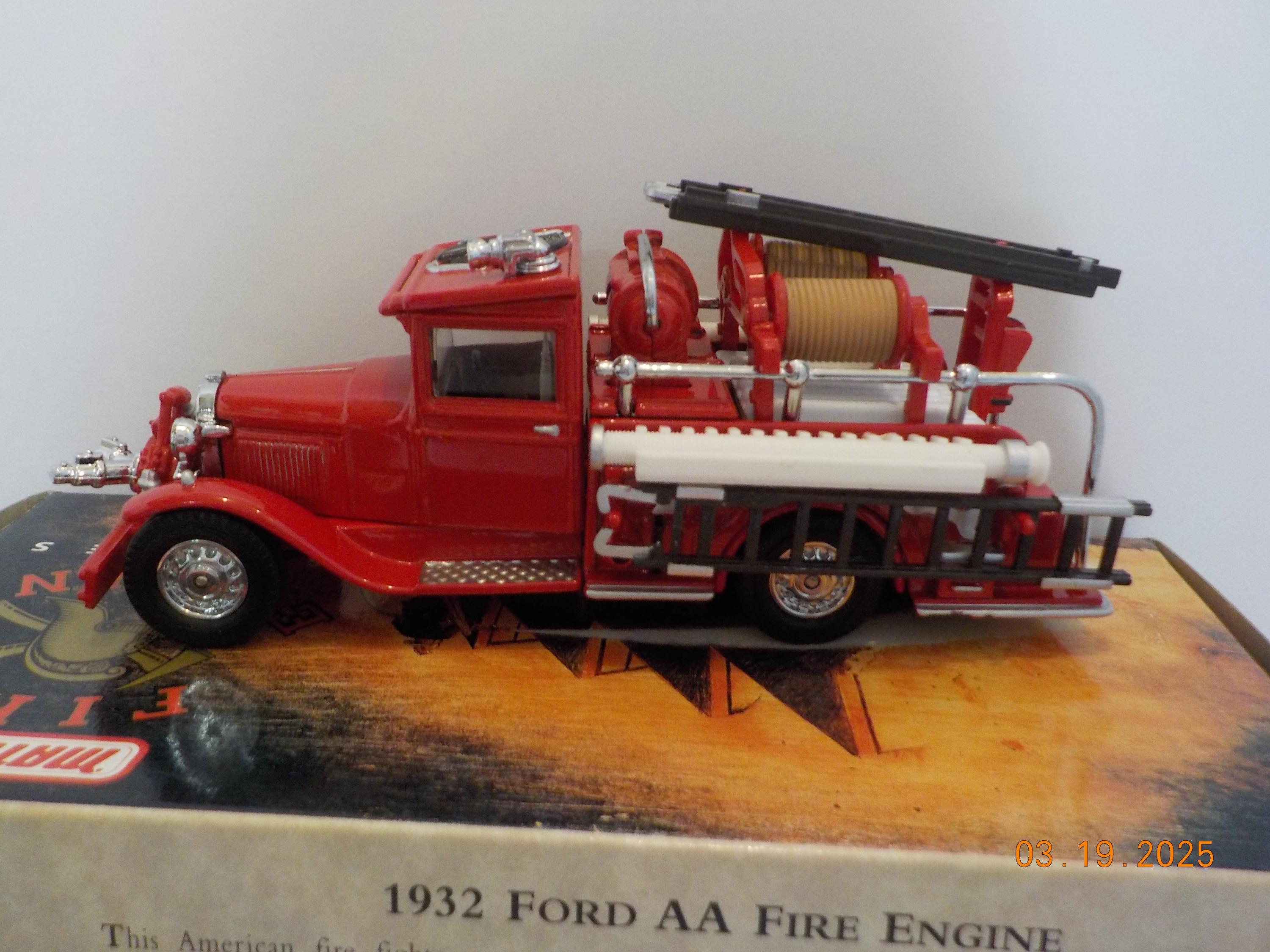 Vintage Matchbox Fire Engine - Etsy