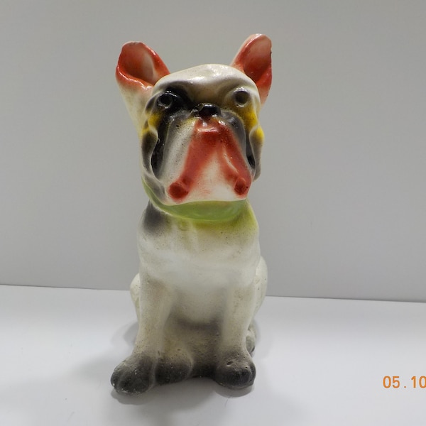 Vintage Chalkware "Bulldog" (39) Carnival Prize