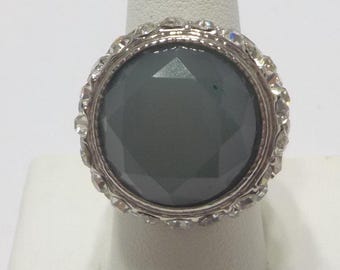 Vintage Sterling Knotted Ring (4405) Signed RJ9 (RJ Graziano) Size