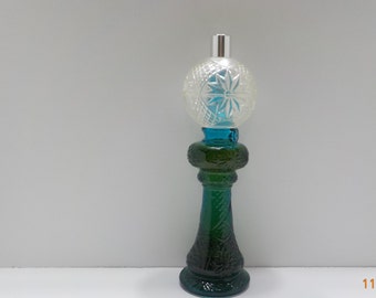 Vintage Avon Mansion Lamp (17-A) Moonwind Cologne