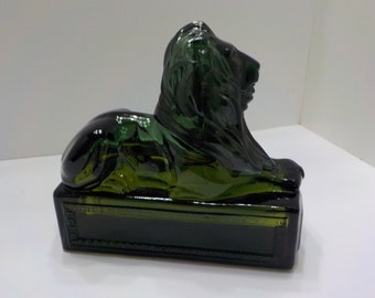 Vintage Avon Classic Lion Bookend (34) Tribute After Shave