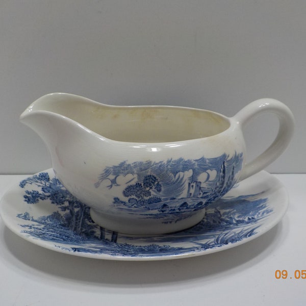 Wedgwood Gravy Boat Etsy