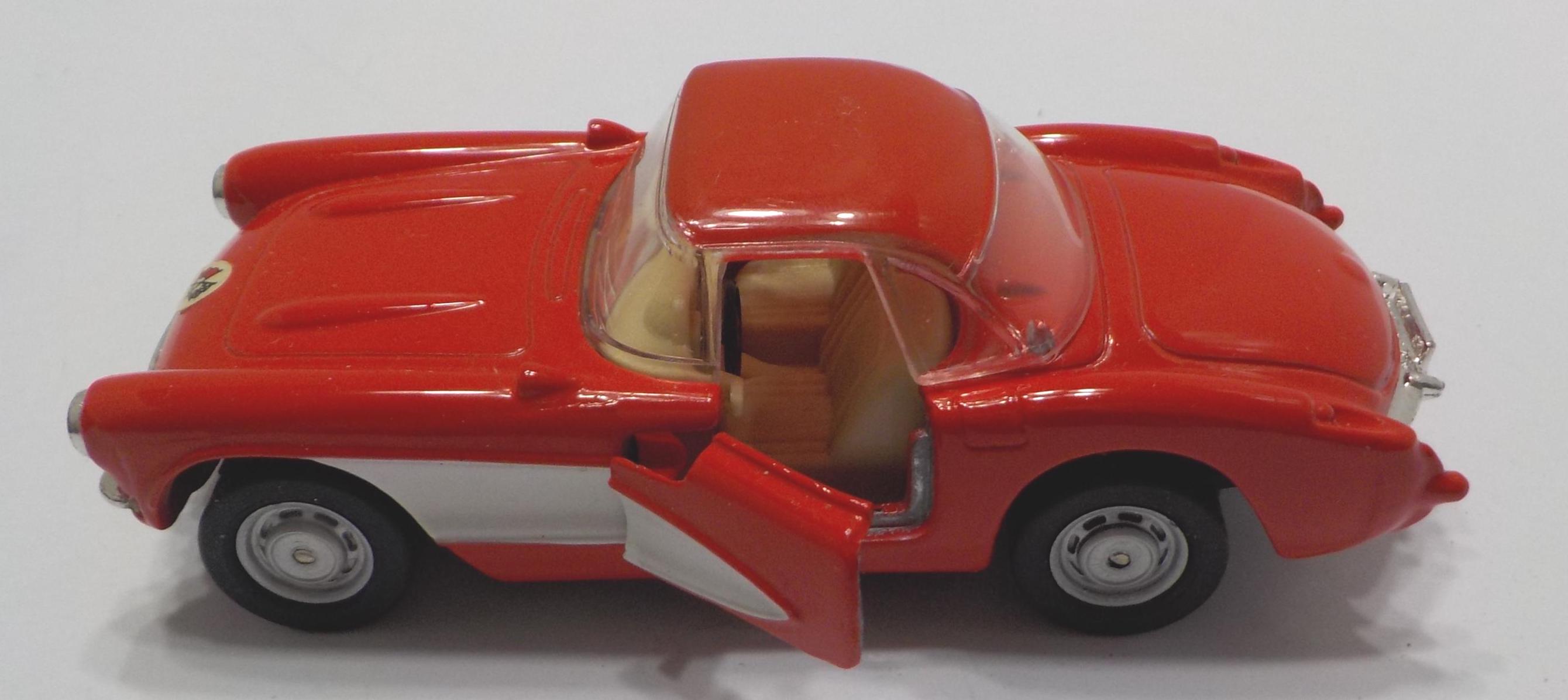 Vintage Maisto 1957 Collectible Corvette (4) Die Cast in Original