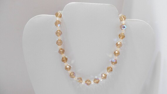 Gorgeous Multi-Colored Crystal Choker Necklace (5… - image 2