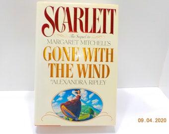 Vintage 1991 Copyright, Scarlett (CL) The Sequel to Margaret Mitchell's Gone With The Wind