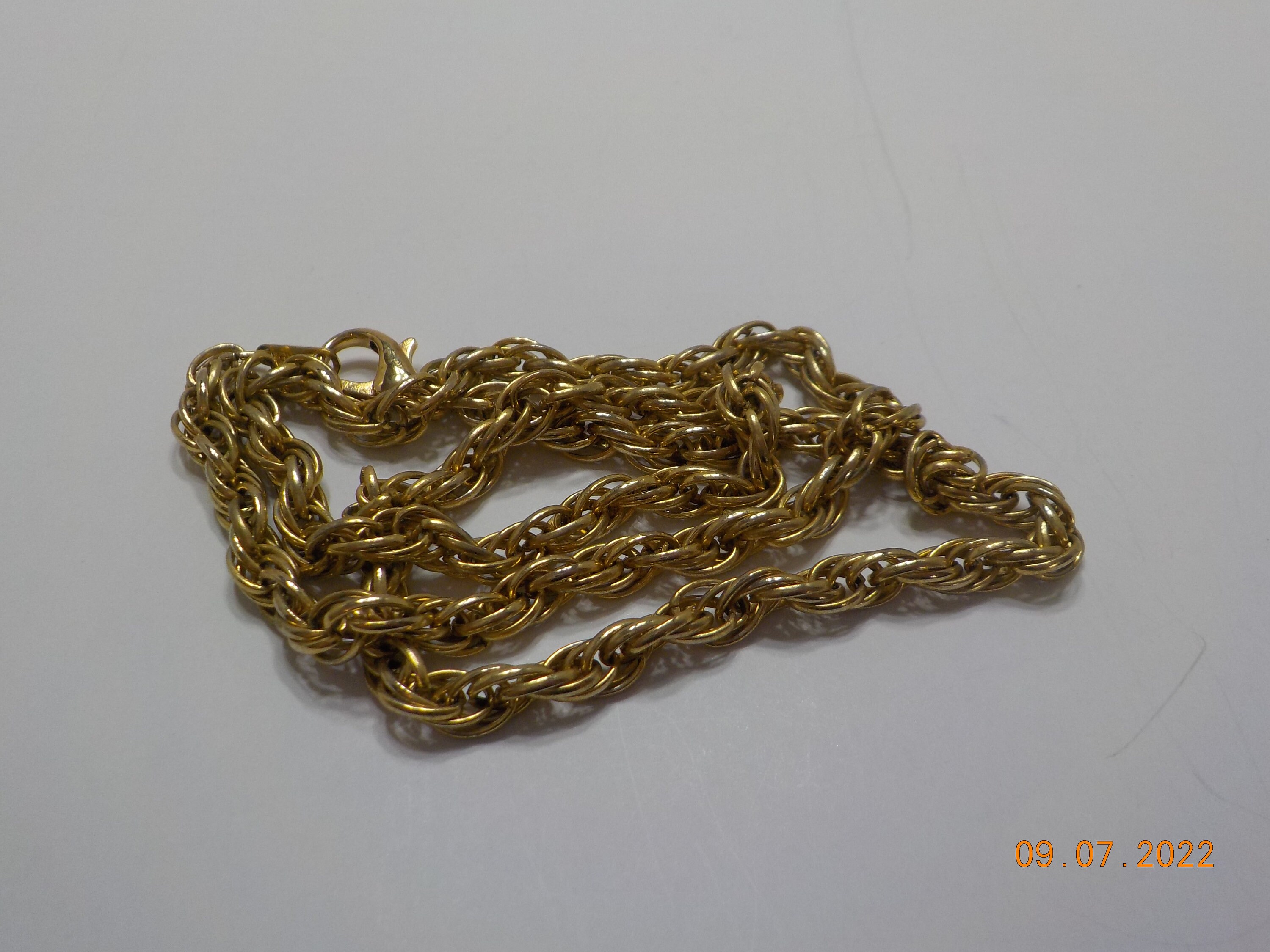 【VINTAGE HOLLYWOOD】Twist Chain Necklace★送料・関税込 VINTAGE HOLLYWOOD】Twist Chain Necklac〜チェーンネックレス