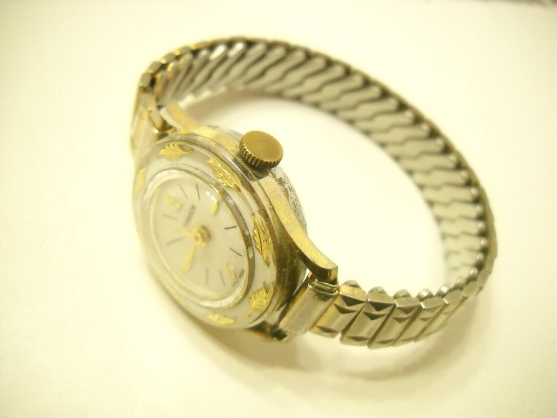 Vintage Manson Mechanical Wrist Watch 8657 Swiss Etsy