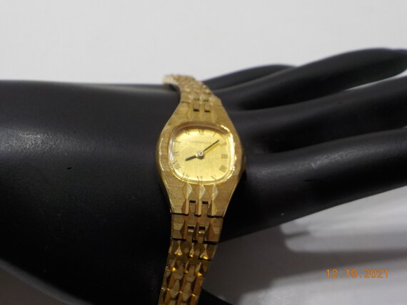 Vintage Caravelle Ladies Wristwatch 7159 Mechanical N7 Flexible Band Etsy