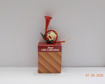 Vintage Avon Gift Collection (34-1) Teddy Bear On A French Horn