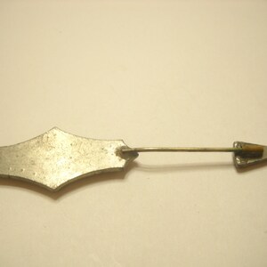 Vintage Art Deco 1930s Rhinestone Stick Pin image 4