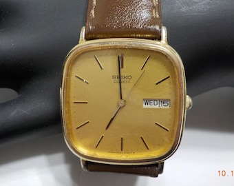 VTG Seiko Speidel Leather Watch Men main image 3