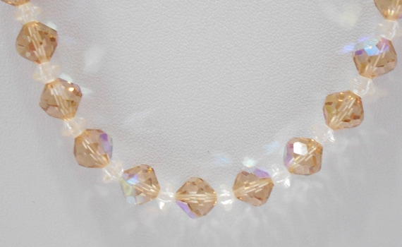 Gorgeous Multi-Colored Crystal Choker Necklace (5… - image 1