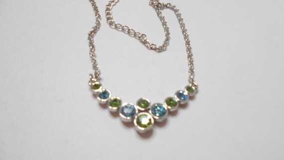 Vintage 19 Lia Sophia Blue \u0026 Green 