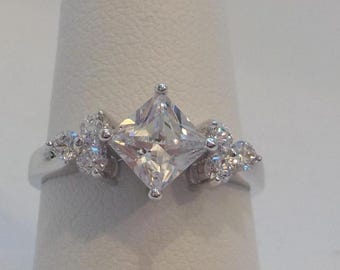 Vintage Sterling Knotted Ring (4405) Signed RJ9 (RJ Graziano) Size