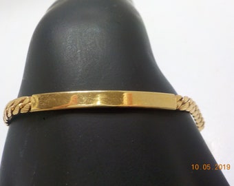 Vintage Engravable Bracelet (4325) Avon