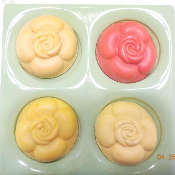 Vintage Perfumed Flower Soaps (17-A) No Brand Label