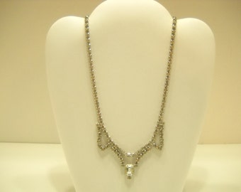 Gorgeous Clear Rhinestone Choker Necklace (4178)