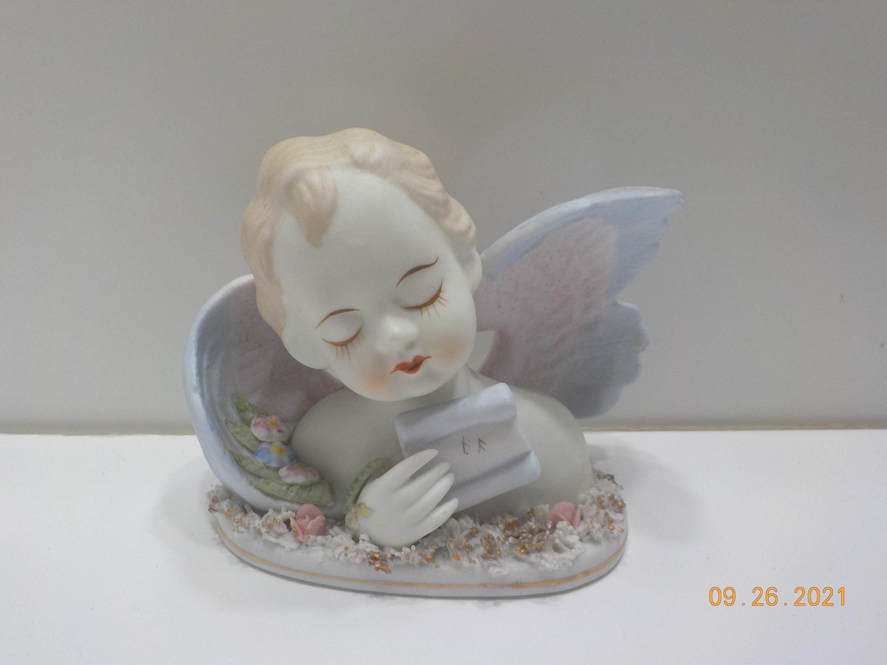 vintage an・an no.33 Vintage Lefton China 432--angel Cherub Figurine (34) Hand