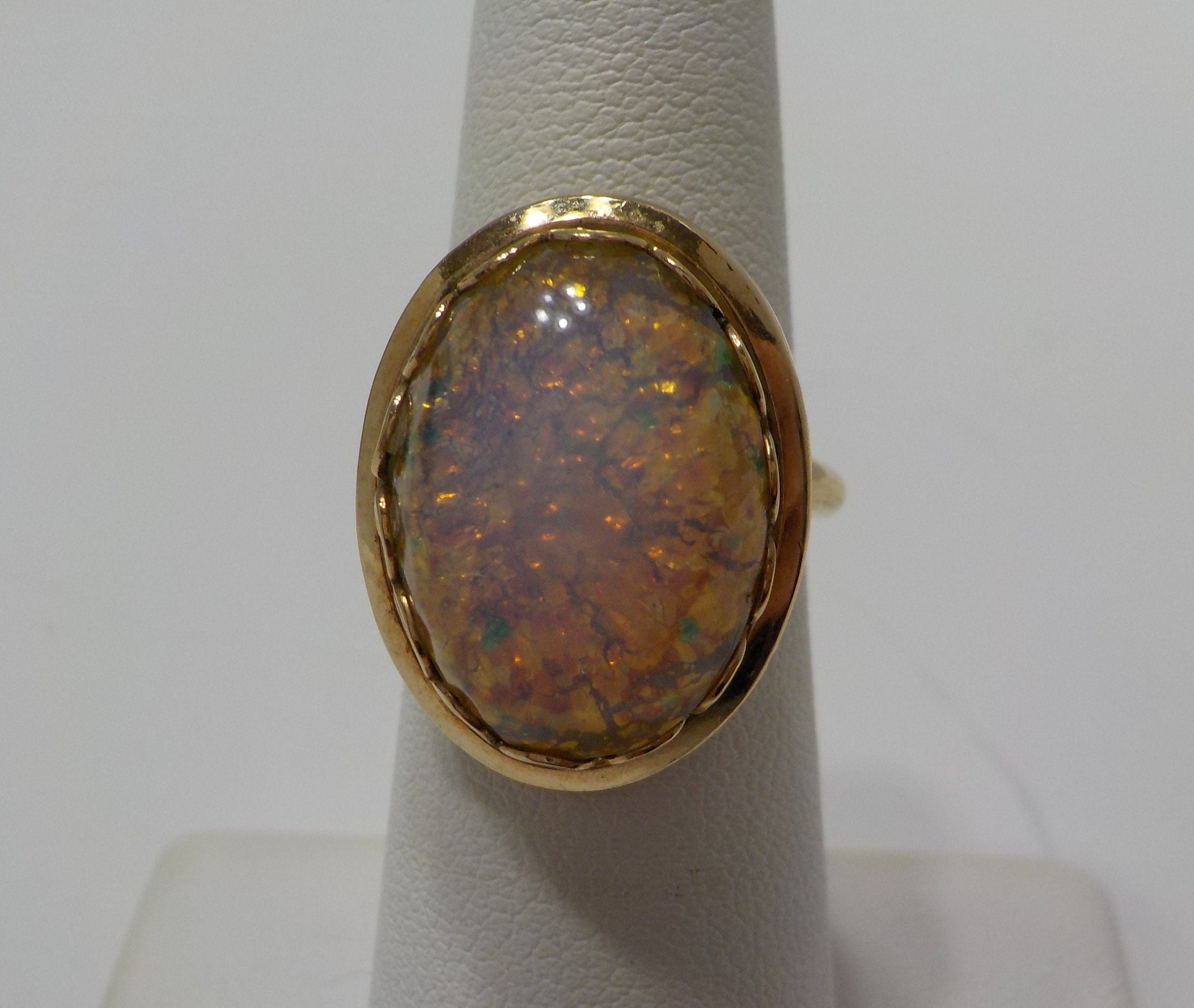 Sarah coventry opal best sale ring