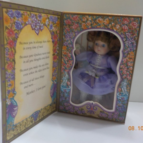 Vintage 1994 Limited Edition (7) Marie Osmond's Mother's Day Greeting Card Doll