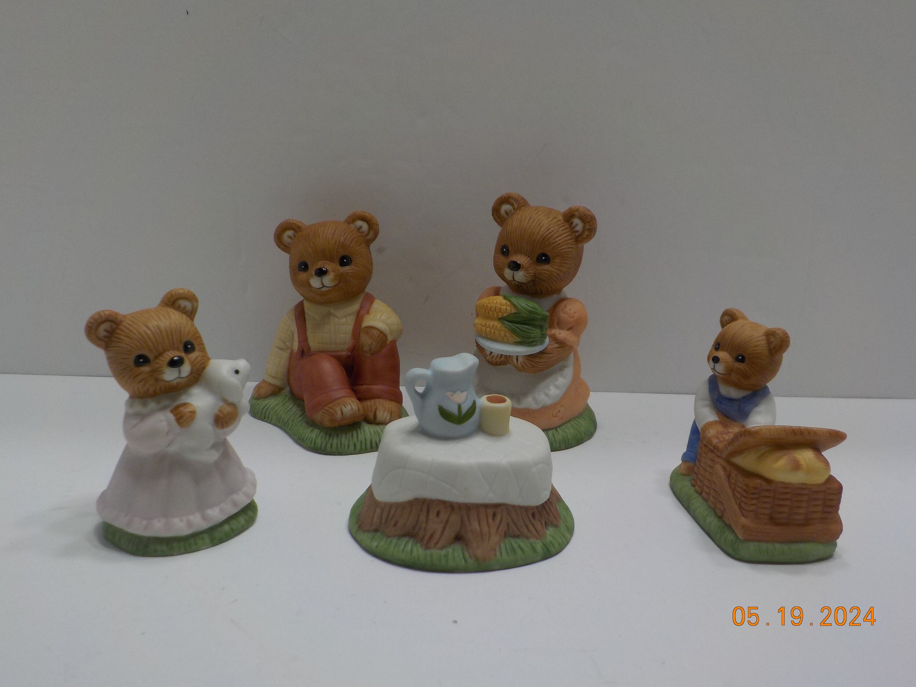 Vintage Homco Bears - Etsy