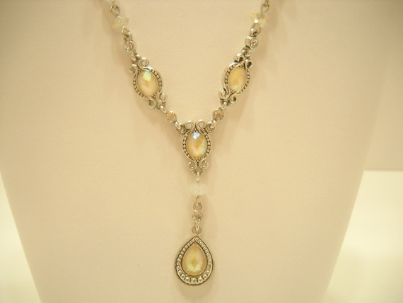Vintage Avon Pastel Pendant Choker Necklace 850 Etsy Australia
