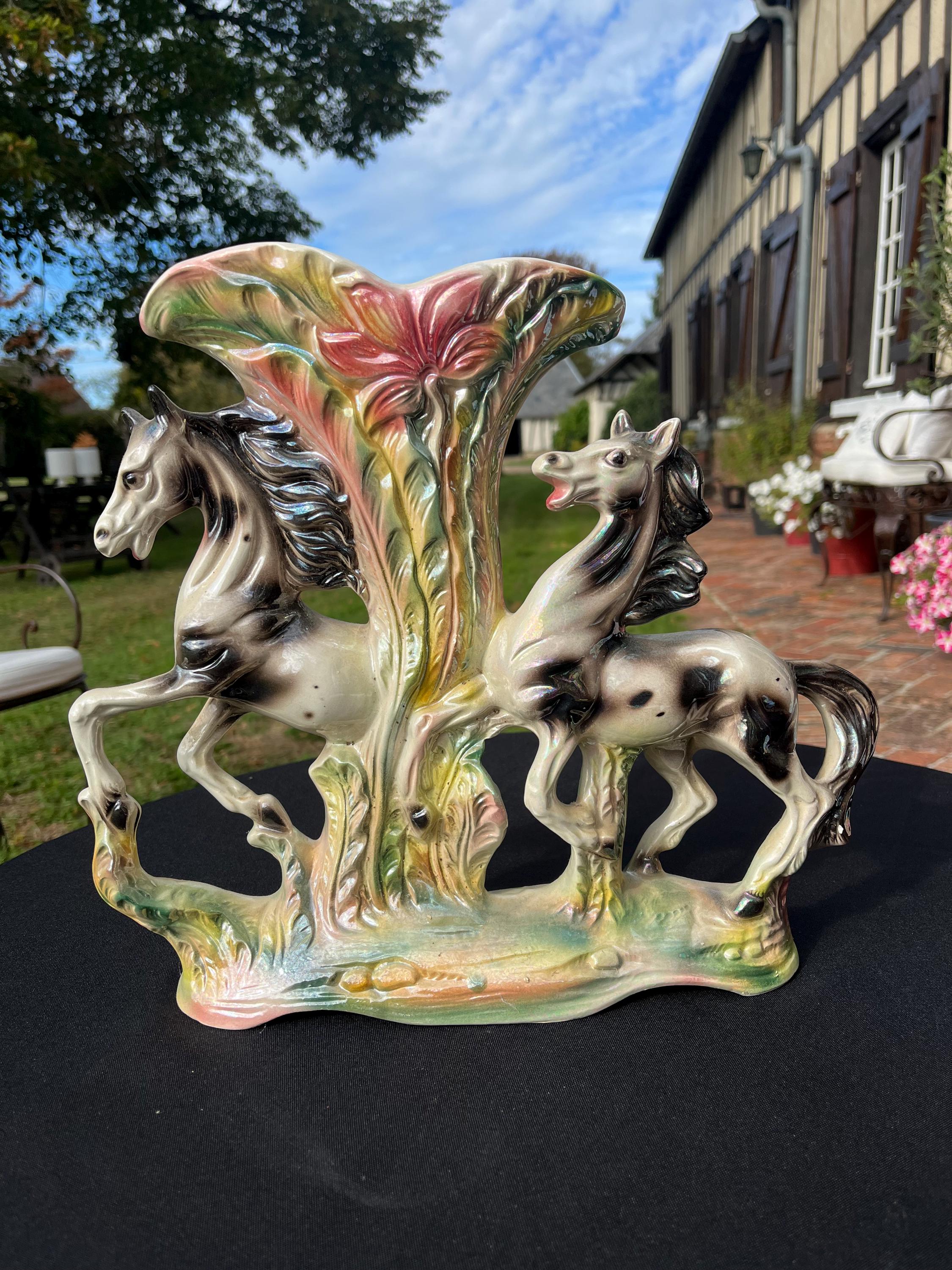 Italian Horse Vase - Etsy