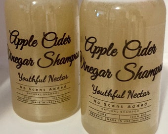 Apple Cider Vinegar Shampoo All-Natural Hair Care