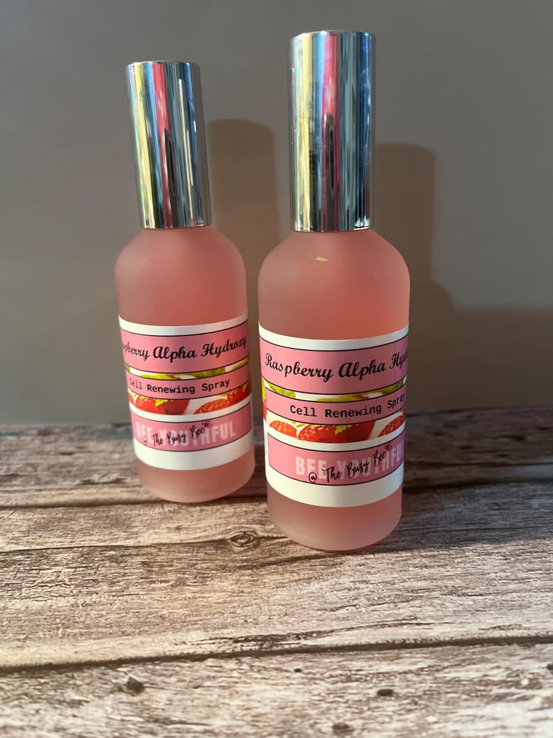 Alpha Rasberry Raspberry Alpha Hydroxy All-natural Skin Care With Hyaluronic Acid. - Etsy