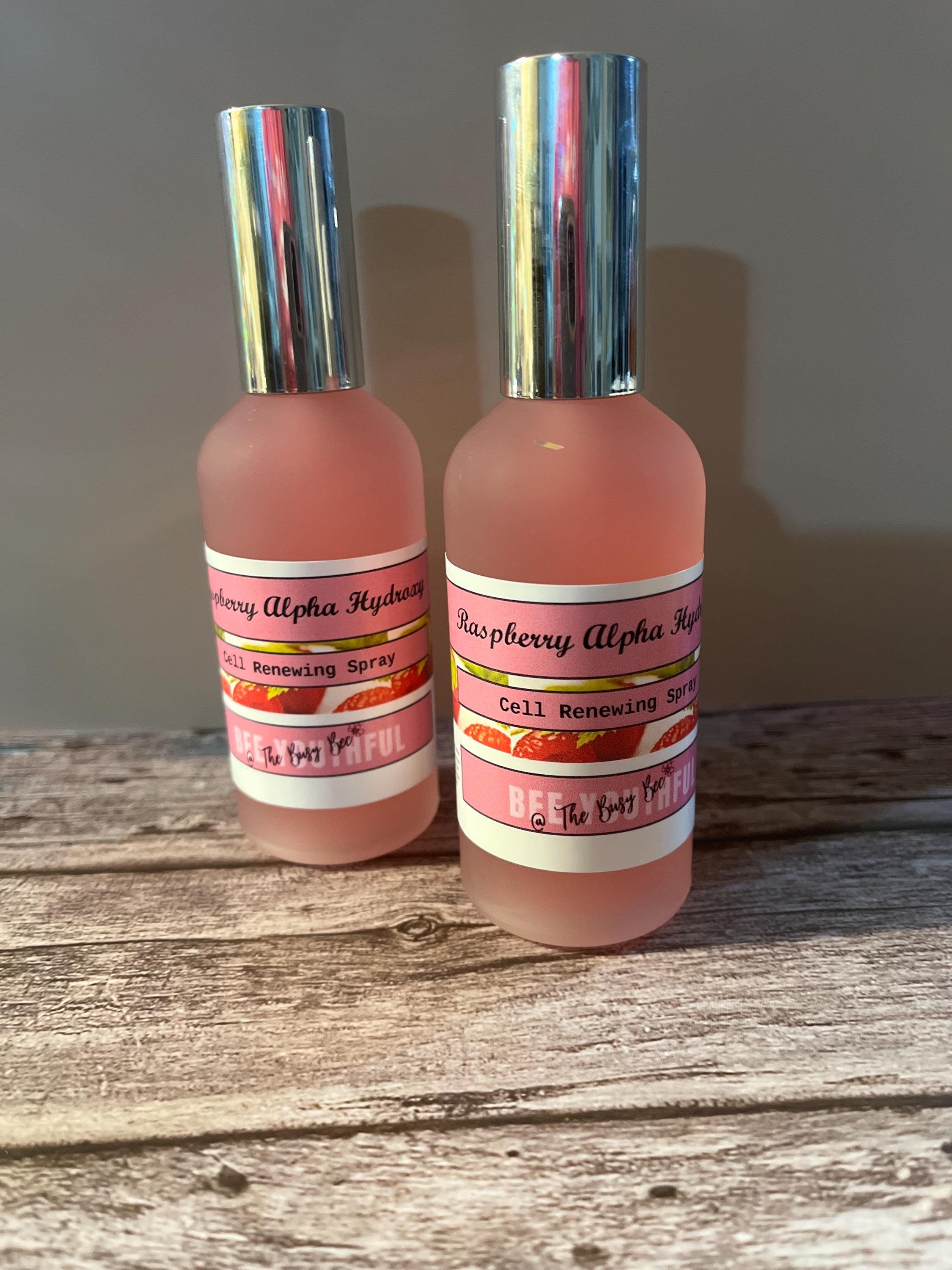 Raspberry Alpha Hydroxy All-natural Skin Care With Hyaluronic Acid. - Etsy