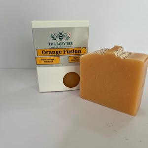 Orange Fusion Handcrafted cold process soap
