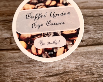 All Natural Skin Care,  Coffee Under Eye Cream