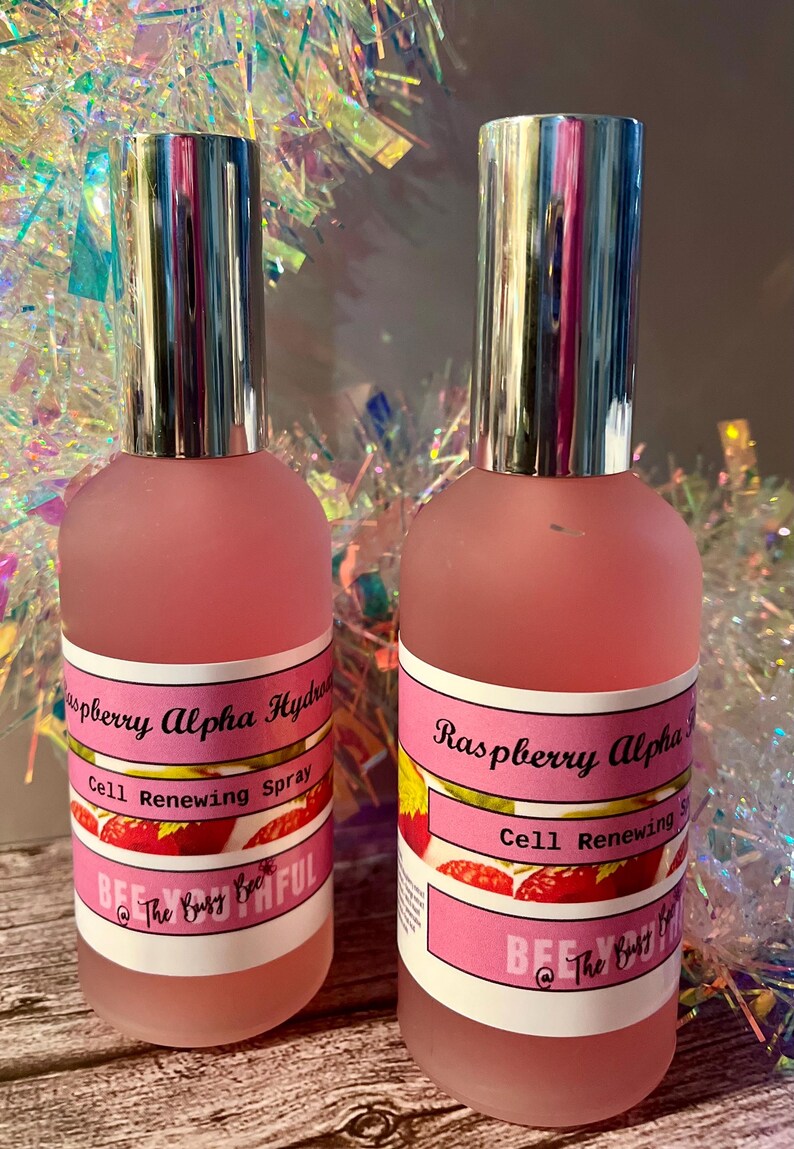 Alpha Rasberry Raspberry Alpha Hydroxy All-natural Skin Care With Hyaluronic Acid. - Etsy