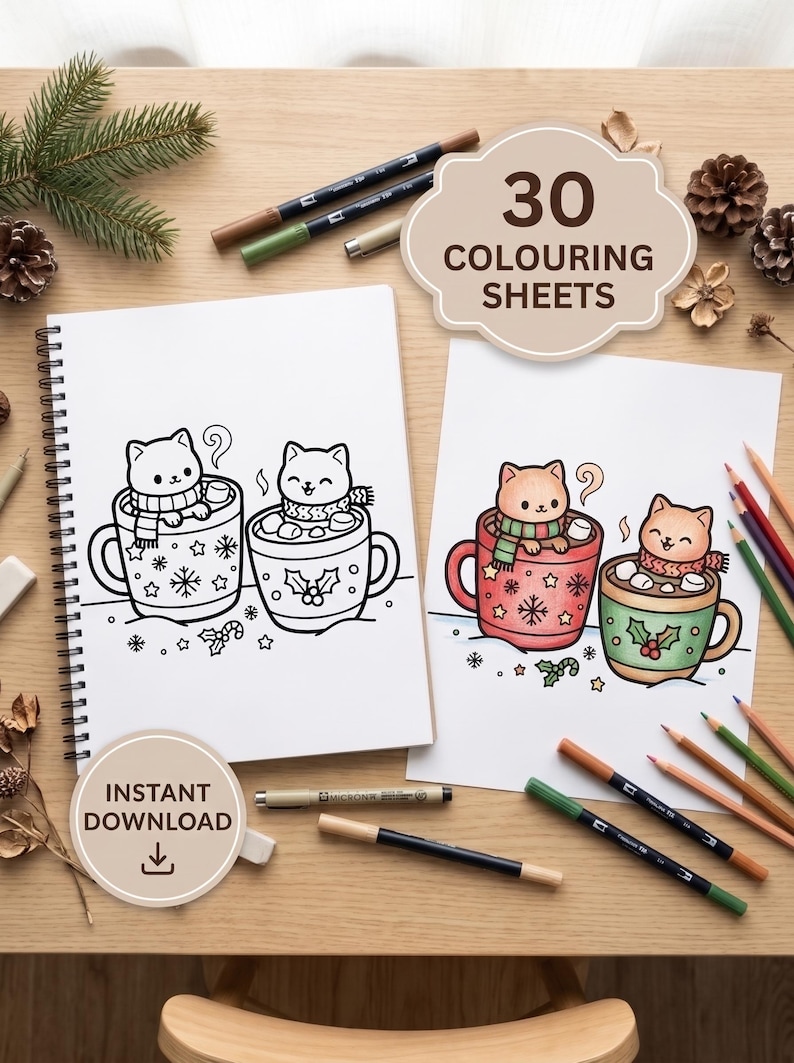 Coloring Book,printable Coloring Pages for Kids, Instant Download PDF ...