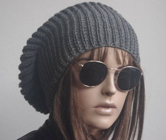 gray womens hat