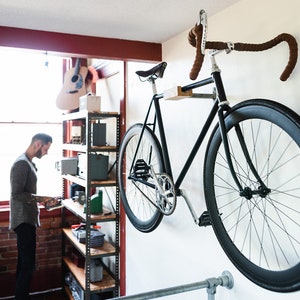 Minimal Bicycle Bike Wall Hanger Mount Storage Bike Rack Bike Hanger