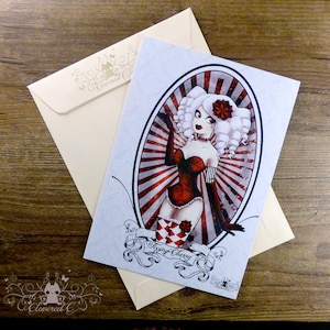 Carte postale Fizzing Cherry  Impression burlesque
