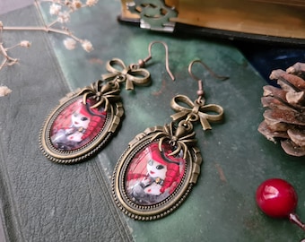 Boucles d'oreille Ventruesa // Vampire victorien