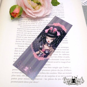 Marque page glossy Coeur de Loli I // Lolita glamour
