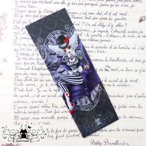 Marque page glossy Miss BeetleJack // Fanart Beetlejuice Mr Jack