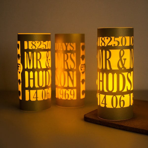 Wedding Luminaries Etsy