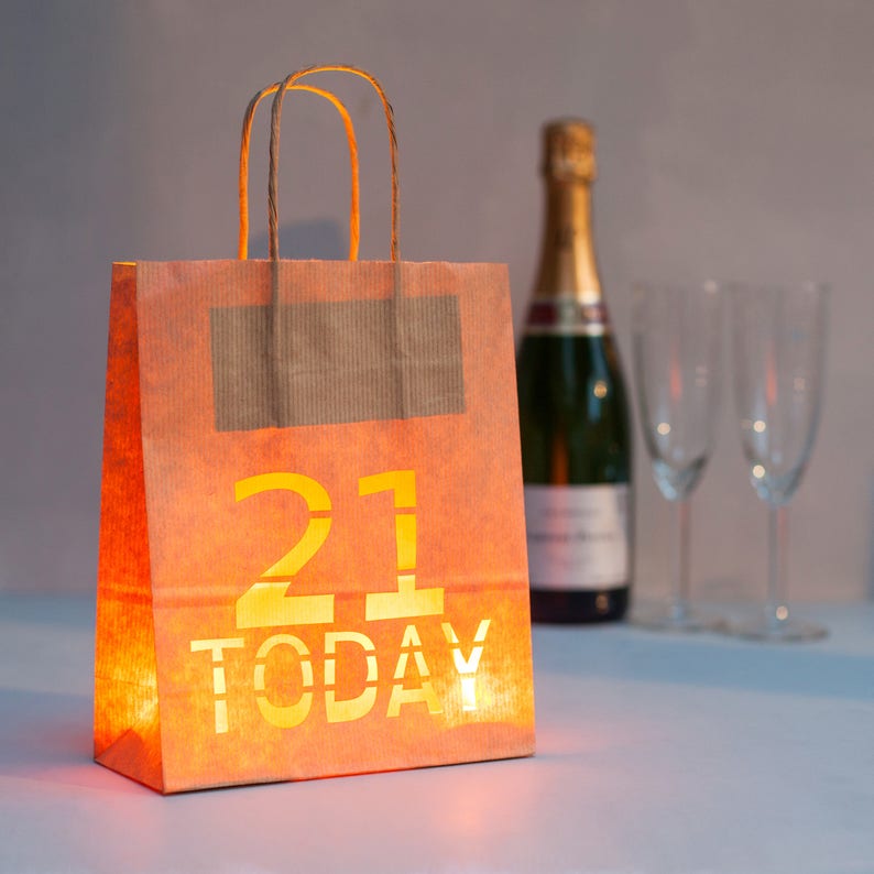 21 Today 21st Birthday Party Decoration Table Party Etsy
