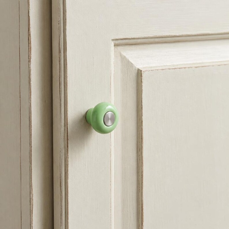 Ceramic Cabinet Knobs Hardware – Unique Drawer Pulls, Vintage Handle ,Art Home Decor bild 3