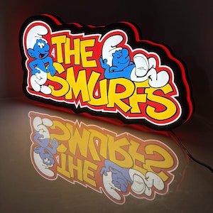 Smurfs poster - Etsy 日本