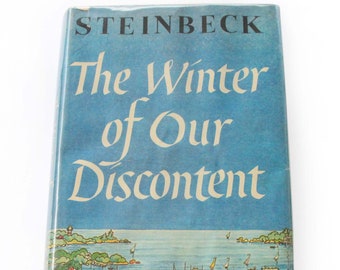 The Winter of Our Discontent by John Steinbeck 1st Book Club Edition 1961 Hardcover with Dust Jacket - First Book Club Edition