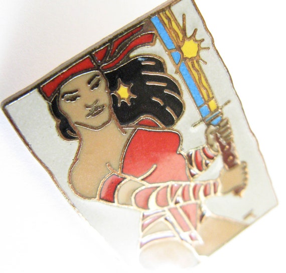 Rare Vintage 1988 Elektra Enamel Pin by Marvel Co… - image 6
