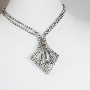 Vintage Strass Choker Halskette Hochzeit Besonderer Anlass Stunner Diva Party